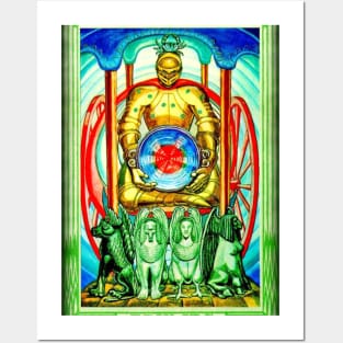 Thoth Tarot - VII - The Chariot. Posters and Art